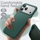 Liquid Silicone Case for iPhone 17 Pro Max 6.9-Inch, Silky Soft Touch Full-Body Protection, Anti-Scratch Shockproof Phone Cover with Microfiber Lining (Midnight Green)