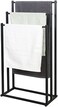 3-Tier Freestanding Towel Rack, Multifunctional Drying Rack, Metal Scarf Rack, for Bedroom, Living Room, Bathroom (Towel Rack)