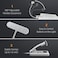 Book Lights for Reading at Night in Bed, Rechargeable Book Light with Memory Function, Eye Care Clip on Reading Light 2700K 4500K 6000K &amp; 10 Brightness Dimmable - 2 Pack