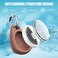 2 Pack Waterproof Case for Airtag Holder, 360&deg; Protective Keyring Holder, Shockproof, Anti-Scratch TPU Full Cover Case for Luggage, Bag, Accessories for AirTag - Brown