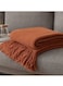 1pc Blankets &amp; Throws for All Seasons&iuml;&frac14;&OElig;Lightweight Decorative Soft &amp; Cozy Knit Blanket with Tassel for Couch Bed Sofa Home Decor(130x180cm)