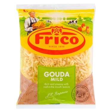 Frico Mild Shredded Gouda Cheese, 150g