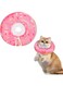 Aputue Adjustable Cat Cone Collar, Donut Pet Recovery Collar for Wound Healing, Cat Cone Collar Soft to Prevent Licking After Surgery, Cute Cat Cone for Kittens and Puppies
