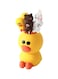 Shaped Fruit Fork Set White/Brown/Yellow 5x5centimeter