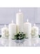 Candles Pillar Candle Unscented for Weddings, Home Decoration, Restaurants, Spa, Church,   Smokeless   Jumbo Size Pillar Candle   Premium Wax Long Burning شموع طويلة Dinner Candles (1, Set of 5)
