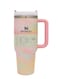 The Flowstate Quencher H2.0 Tumbler 46oz (1.18L) &acirc;&euro;&ldquo; Pastel Multi-Color With Handle   Stainless Steel Insulated Travel Mug   Hot &amp; Cold Drink Bottle   All Day Hydration