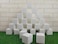 100pcs Craft Foam Cubes   2+3+4+5cm   each 25pcs Square Polystyrene Foam   Thermocol   Styrofoam   for Art Sculpting   Flower Arrangements   Modeling   DIY Arts and Crafts   School Office Home