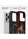 جراب Mobcos المميز لهاتف iPhone 17 Pro بتصميم سجادة فارسية، متوافق مع غطاء صلب مزدوج الطبقات مع حماية من السيليكون - غطاء مقاوم للخدوش والصدمات