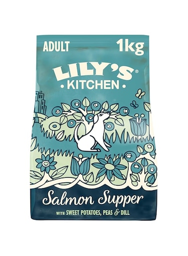 LILY'S KITCHEN Salmon Supper Adult Dog Dry Food - 1KG