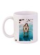 Anime Printed Ceramic Coffee Mug White/Beige/Blue