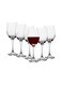 Art Wine Glass Goblet, 420ml, Transparent, 6 Pieces