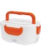 Lunch Boxes - Portable Lunch Box Heat Preservation PTC Electric Heating Lunch Box Bento Food Container Warmer Leak-Proof Lunchbox (orange)