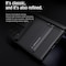 Samsung Galaxy Z Fold 6 Case,Slide Camera Cover [Creative Hinge Protection][Hidden Kickstand] Protective Phone Case for Galaxy Z Fold 6 5G (Black)