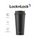 LocknLock 540ml Clip Tumbler &ndash; Black, Stainless Steel Travel Mug with Double-Vacuum Insulation, Non-Slip Pad &amp; Convenient Cap
