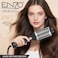 PrecisionWare Enzo EN-4135 Professional Blowout Hair Styler, One-Step Rotating Hot Air Brush With Ionic Technology, Straightener &amp; Volumizer Comb, 1000W - Intl Version