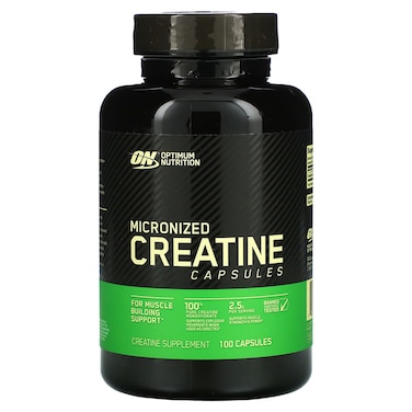 Optimum Nutrition Micronized Creatine Capsules, 100 Capsules