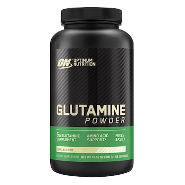 Optimum Nutrition 5g Glutamine Powder Unflavored 300g - 58 Servings