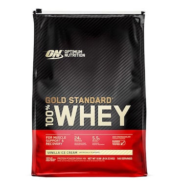 Optimum Nutrition Gold Standard 100% Whey Vanilla Ice Cream 10lb