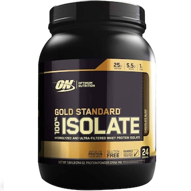 Optimum Nutrition Gold Standard 100% Whey Protein Isolate, Chocolate Bliss 744G