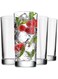 highball glass, clear glass, water drinking set, cocktail glass - 340ml