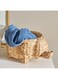 Home Box Natura Elephant Water Hyacinth Basket - 40x28x19 cm