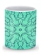 Premium Arabian Star Designer Mug Green/Blue
