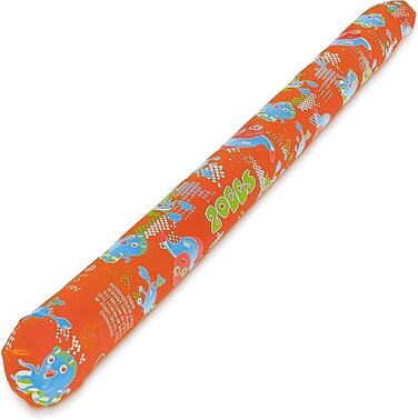 Zoggs Unisex-Youth Zoggy Inflatable Noodle, Orange, 115 cm