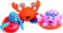 Zoggs Zoggy Soakers for Babies And Toddlers, Set of 3 Soft Foam Characters for Early Water Play, Builds Water Confidence from 3 Months+, Fun Bath And Pool Toys, 465399-AST