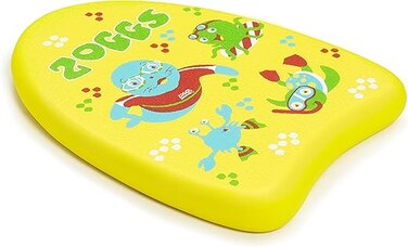 Zoggs Children's Zoggy Mini Easy Learn to Swim Float Kickboard - Yellow, 3-12 Years, 27.5 x 22 x 2.8 cm