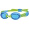Zoggs Little Twist Kids Swimming goggles, UV Protection Swim Goggles, Adjustable Strap Children&rsquo;s Goggles, Fog Free Tinted Swim Goggle Lenses, Zoggs Goggles Kids 0-6 Years - Blue/Green