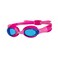 Zoggs Little Twist Swim Goggles Pink PinkTint Blue, Anti-Fog UV Protection Lenses, Soft-Seal Frame With Easy Adjust Strap, Ideal for Aged 0&ndash;6 Learning to Swim, 461421-PKPKTBL