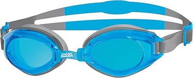 Zoggs Unisex Endura Zoggs Unisex' s Endura Swimming Goggles, Clear/Blue/Silver, One Size (Pack of 1)