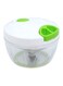 Manual Vegetable And Fruit Chopper White/Green