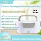 Portable USB Electric Tiffin Heated Lunch Box Avec Sac For Adults 304 Stainless Steel Self Heating Electric Rechargeable Lunch Box For Heating Meal On Car/Truck, Household&nbsp;And&nbsp;Camping