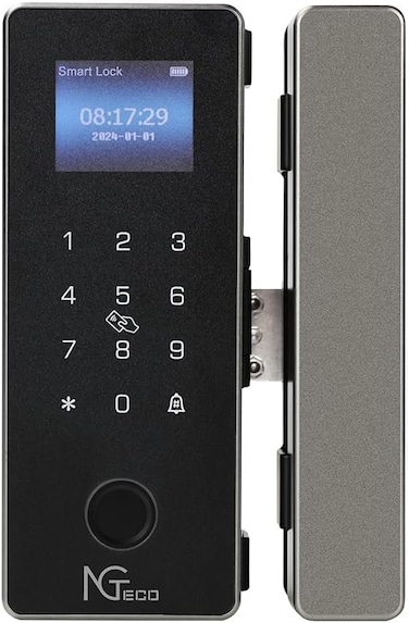 NGTeco SL04-GL40N  Fingerprint Smart Glass Door Lock