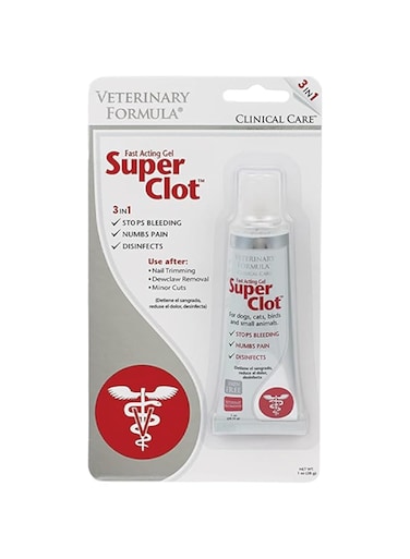 Veterinary Formula Synergy Labs Synergy Lab Super Clot Blood Stopper Gel 28 g