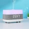 Bluetooth Clock Aromatherapy Humidifier Speaker with 7 Color Ambient Light

