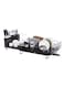 Tycom Dish Rack Expandable Drying Stand Dish Rack- Dish Rack Kitchen Organizer -Dish Rack With Tableware Cutting Board Rack, Dish Rack Drainer Board Rack, 1-Tier(Expandable BLACK）