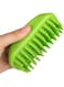 Aputue Dog Bath Brush, Hair Grooming Cleaning Bath Brush, Soft Silicone Dog Shampoo Comb, Multi-Functional Pet Massage Comb for Short and Long Haired Dogs