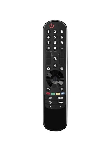 Universal Smart TV Remote Control - Replacement for AN-MR21GA, MR21GA Magic Remote Controller, Compatible with Smart TVs, Easy-to-Use Remote with Voice Control, No Pairing Required