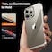 Muzz iPhone 15 Pro Case (6.1 Inch), Transparent, Anti-Scratch, Anti-Yellowing, Shockproof, Crystal Clear (iPhone 15 Pro
