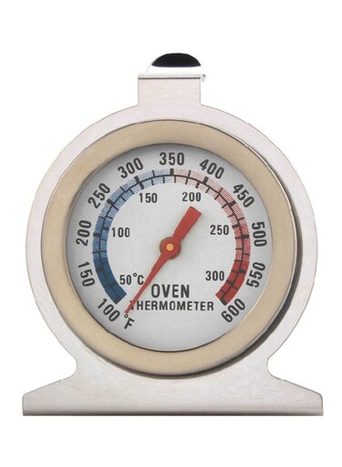 Steel Kitchen Thermometer Silver