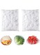 NALACAL Fresh Keeping Bags, 200PCS Canning Lids Food Storage Covers Reusable Food Covers Elastic Bowl Covers Plastic Sealing Lids Stretch Bowl Lids Universal Kitchen Wrap Seal Bags for Cover Food