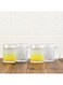 HOME Minetta 4-Piece Glass Mug Set &acirc;&euro;&ldquo; Durable Clear Glass Coffee &amp; Tea Mugs, Heat-Resistant, Elegant Design for Home, Office, Gift, Microwave &amp; Dishwasher Safe 280ml