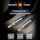 Audio Cable Aux Cable 1M Braided Male to Male Stereo Auxiliary Aux Jack Compatible for iPhone, iPad, Samsung Smartphones, Tablets Car Home Stereos, Beats Bose Sony Speaker (PCA43)