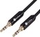 Audio Cable Aux Cable 1M Braided Male to Male Stereo Auxiliary Aux Jack Compatible for iPhone, iPad, Samsung Smartphones, Tablets Car Home Stereos, Beats Bose Sony Speaker (PCA43)