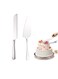 Cake Serving Set Wedding Cake Knife and Server Set Cake Cutting Utensils Stainless Steel Cake Cutter Serrated Cake Knife Professional Dessert Server for Cake Cheese Pie Pizza