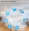 UanTii Smart Plug Tuya WIFI Double Socket Timing Schedule Wireless Smart Outlet Intelligent Smart Plug App Remote Control Works with Amazon Alexa and Google Home
