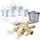 Philips Avent Anti-Colic Baby Bottle with AirFree Newborn Gift Set with Snuggle, Clear