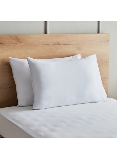 Box Essential 2-Piece Cotton Pillow Cover Set 75 x 50 cm